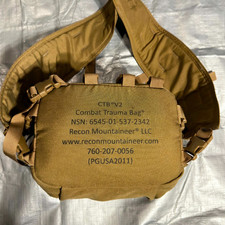 USMC Recon Mountaineer CTB-V2 Combat Trauma Bag Loaded Gear EXPIRED Practice Kit picture