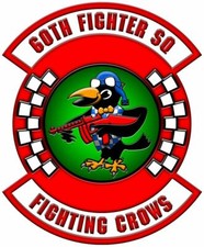 USAF 60th Fighter Squadron Self-adhesive Vinyl Decal picture