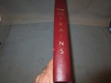 Trains The Mag of Railroading Hard Bound Vol 35 Nov 1974- Oct 1975 Vintage picture