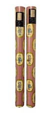 VTG 80’s Christmas Wrapping Paper Ultra Wrap 2 Rolls 30” From The Attic Artfaire picture