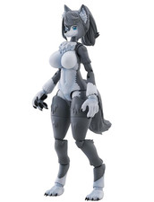 Aoshima Kemopla No.KP-03R Gray Wolf Non-scale Plastic Model Kit Figure picture
