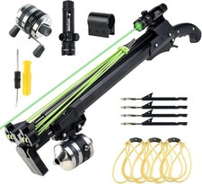 Fishing Slingshot, Professional Pole Stretching Shooting Catapult with Metal Fis picture