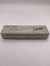 Vintage The Duchess by Phillips USA  5 Pure Boar Bristle w/ Original Box picture