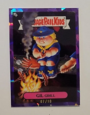2022 GARBAGE PAIL KIDS SAPPHIRE EDITION #190B GIL GRILL PURPLE  #07/10 picture