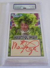 Martha Raye signed autographed PSA custom 3.5x5  Benita Bizarre in The Bugaloos picture