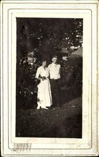 RPPC man woman ~ c1910 to LYDIA KELLAM Johnson City NY ~ real photo postcard picture