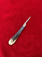 Antique 1800s Joseph Rodgers Quill Knife - Horn Handled Sheffield Pocket Knife picture