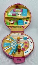 Vintage Poly Pocket 1989 Compact Cafe with Figures  picture
