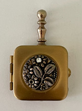 Vintage Silent Butler Miniature Portable Ashtray with Handle picture