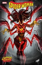 Spider-woman #21 Nakayama Carnage Forever Var Marvel Prh Comic Book 2022 picture