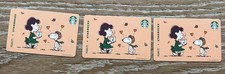 Lot Of 3 Starbucks Lucy/Snoopy Gift  picture