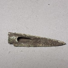 Ancient Scythian Bronze Triple Bladed Arrow Head, 600-300BC With COA picture