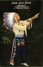 Post Card - Chief Snow Cloud picture