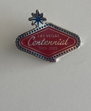 VINTAGE LAS VEGAS CENTENNIAL 1905-2005 LAPEL PIN picture