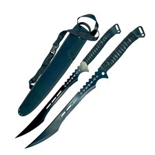2 Pc Black Ninja Swords Set 27