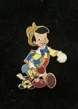 Disney Shopping Pinocchio & Jiminy Back to School 2008 LE250 Pin Rare picture