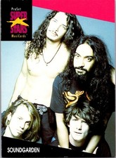 SOUNDGARDEN 1991 Pro Set Super Stars MusiCards Music Trading Card #238 PSA picture