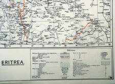 British WW2 Mulberry Leaf Tissue Map: Eritrea picture
