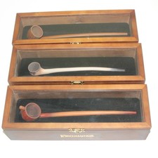 LOTR Noble Collection Lord of the Rings The Pipe of Aragorn Gandalf & Bilbo Wood picture