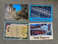Vintage Native American Themed Postcards Set Of 4  picture