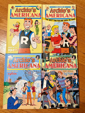 ARCHIE’S AMERICANA 1-4/BEST OF THE 1940s, 1950s, 1960s, 1970s/IDW/HC/VERY GOOD picture