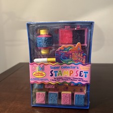Vintage Lisa Frank Dolphin Boxed Stamp Set Vintage Rare picture