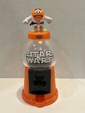Star Wars M&Ms Candy Gumball Dispenser Orange M&M as Luke Skywalker picture