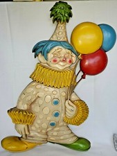 Vintage Sexton CLOWN WITH BALLOONS Heavy Metal 19.5