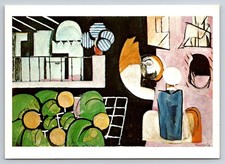Henri Matisse The Moroccans MoMA Art Postcard 1990 Modern Abstract picture