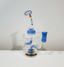 8.5 Inch Heady Orbit Recycler Glass 14mm Hookah picture