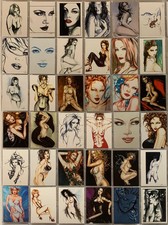 Janesko Select Base Trading Card Set 72 Cards Comic Images 2002 picture