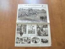 1922 APRIL 12 BOSTON HERALD ROTOGRAVURE SECTION - BASEBALL - NP 5018 picture