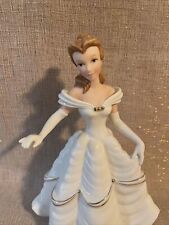 Lenox My Heart Is Yours BELLE Figurine Disney Beauty & The Beast 8” W/ Gold Trim picture