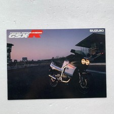 Suzuki GSX-R First Gen Motorcycle Catalog 12 Pages Used Collectible picture