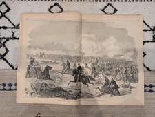 1861 Battle of Bull Run Harpers Weekly August 03 Mississippi Wildcats McClellan picture
