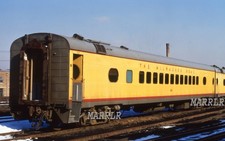 RR Photo-MILWAUKEE ROAD MILW 482 Coach With Car On Siding picture