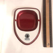 VINTAGE MATCO TOOLS MAROON METAL ASHTRAY picture