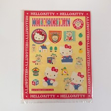Sanrio Hello Kitty Bears Stickers 1976 88 Made in Japan Vintage NEW SEALED picture