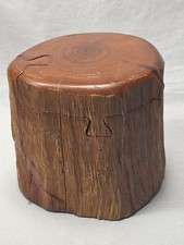 John Wilkerson Handcrafted Wood Trinket Puzzle Box Vintage picture
