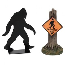 Dept 56 SASQUATCH SILHOUETTE Halloween Village Accessory 6013016 NEW IN BOX picture