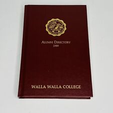 Walla Walla College Alumni Directory 1989 College Place Washington Hardcover picture