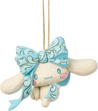 Enesco Sanrio by Jim Shore Hello Kitty Cinnamoroll Bow Ornament #6018651 picture