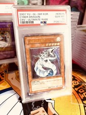 Yu-Gi-Oh Cyber Dragon ULTIMATE Rare CRV Korean PSA 10 picture