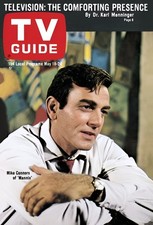 MIKE CONNORS of Mannix - TV Show 1968 Magazine Cover Image - 5 x 7 inch Photo picture