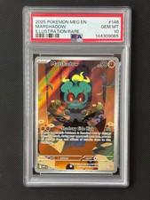 PSA 10 Marshadow 146/132 Pokemon Mega Evolution Illustration Rare GEM MINT picture