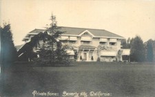 1920s California Beverly Hills Private Home RPPC Photo Postcard 22-11251 picture