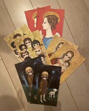 Eight Vintage Margaret Keane Christmas Cards New/Old in Box Full Set Pristine picture