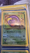 Pokémon Ekans Fossil 46/62 Regular 1st Edition Common Vintage original  picture