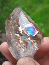 Large Gemmy Herkimer 💎 With 🌈 😍😍🌈 Miner Direct From NY ❤️ picture