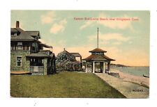 LAUREL BEACH, MILFORD, CT ~ HOME & GAZEBO AT EASTERN END, SPC CO PUB ~ used 1914 picture